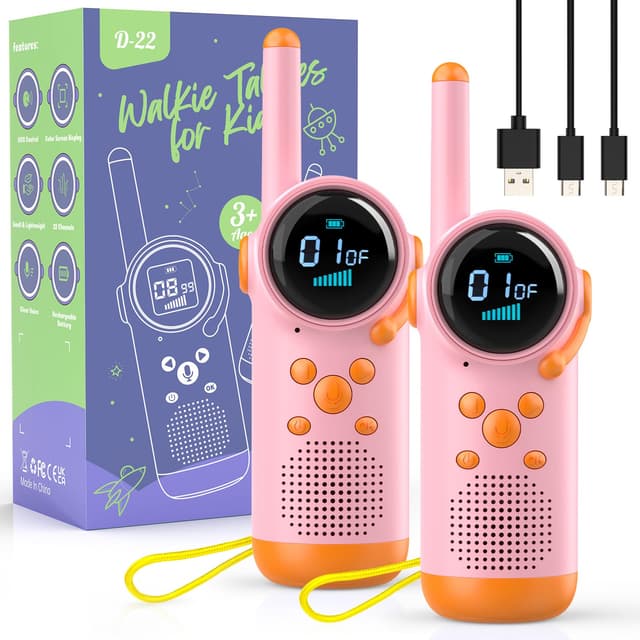 🎁 Kinder Walkie Talkie - Perfektes Spielzeug für Abenteuer 🌲