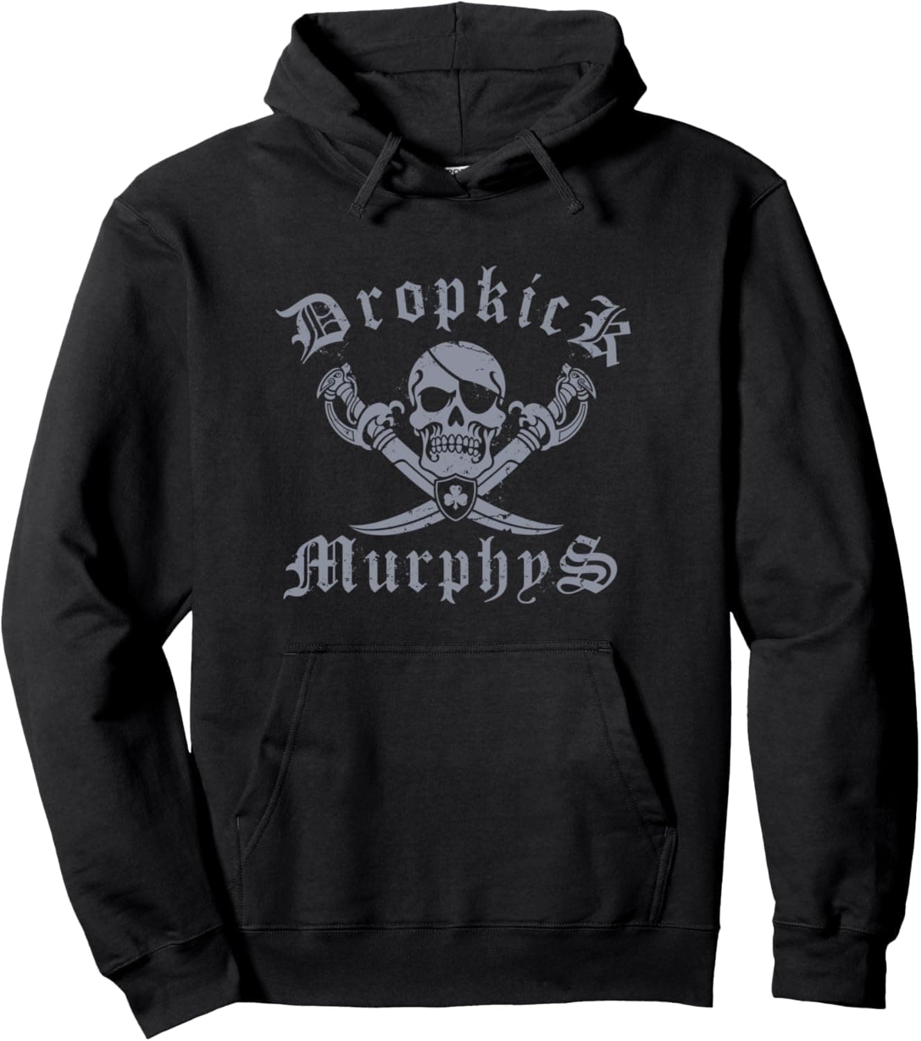 🏴‍☠️ Dropkick Murphys - Offizielle Merchandise - Jolly Roger Pullover Hoodie