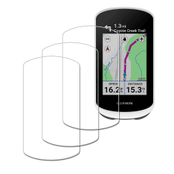 🌟 iDaPro Displayschutz für Garmin Edge Explore 2 - 3 Stück 9H Härte Glas 🌟