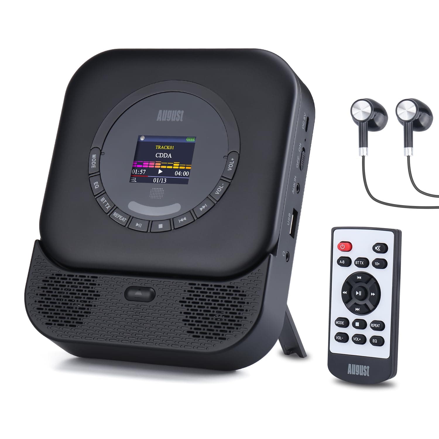 🔊 Angebot des Monats: Tragbarer Bluetooth 5.3 CD Player! 🎶