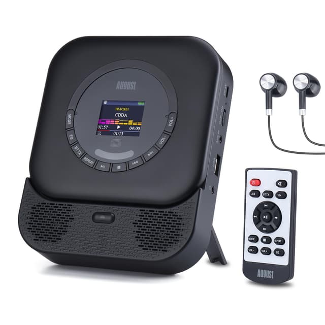 🔊 Angebot des Monats: Tragbarer Bluetooth 5.3 CD Player! 🎶