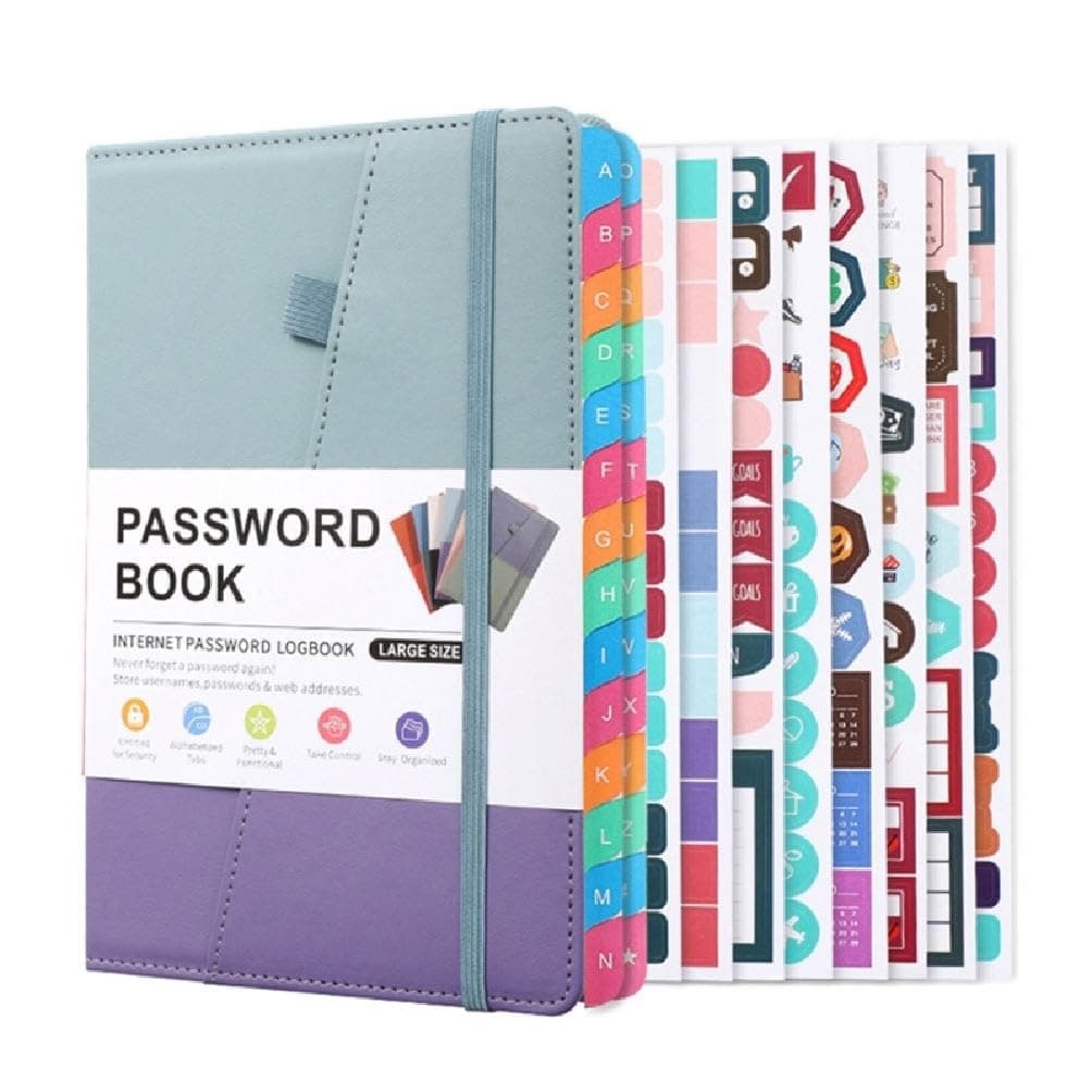 Passwortbuch Mit Tabs 🔐💻