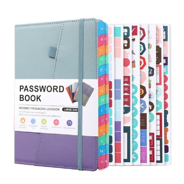Passwortbuch Mit Tabs 🔐💻