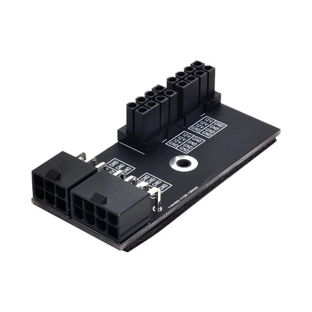 🔌 Chenyang CY Dual ATX 8Pin Buchse auf 6 + 8pin Stecker 180 Grad Winkeladapter 🔌
