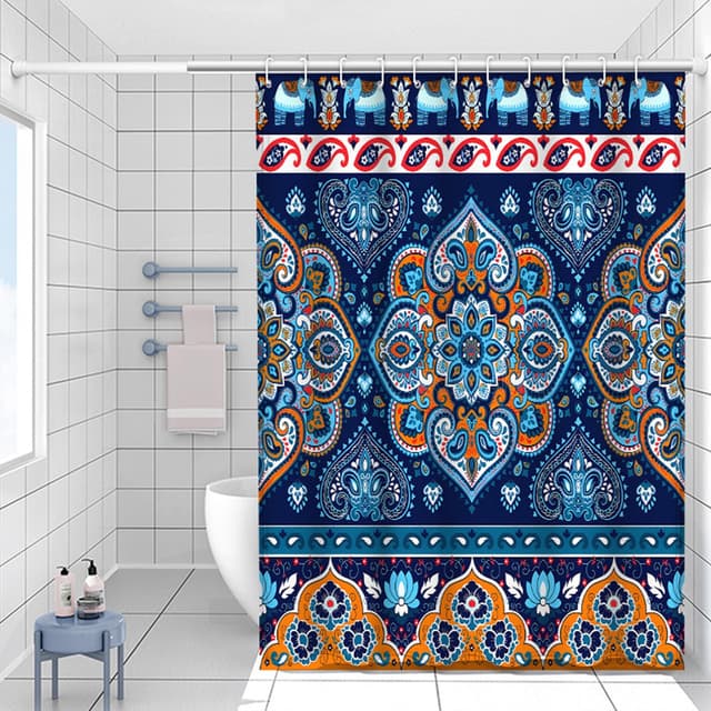 🚿 FAIRYGATE Duschvorhänge Wasserdicht 180x180cm - Schimmelresistent & Dekorativ 🌟