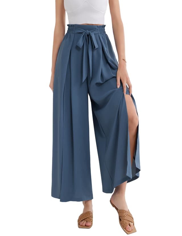 GRACE KARIN Damen Palazzo Hose Hohe Taille Lounge Hose 😍👖