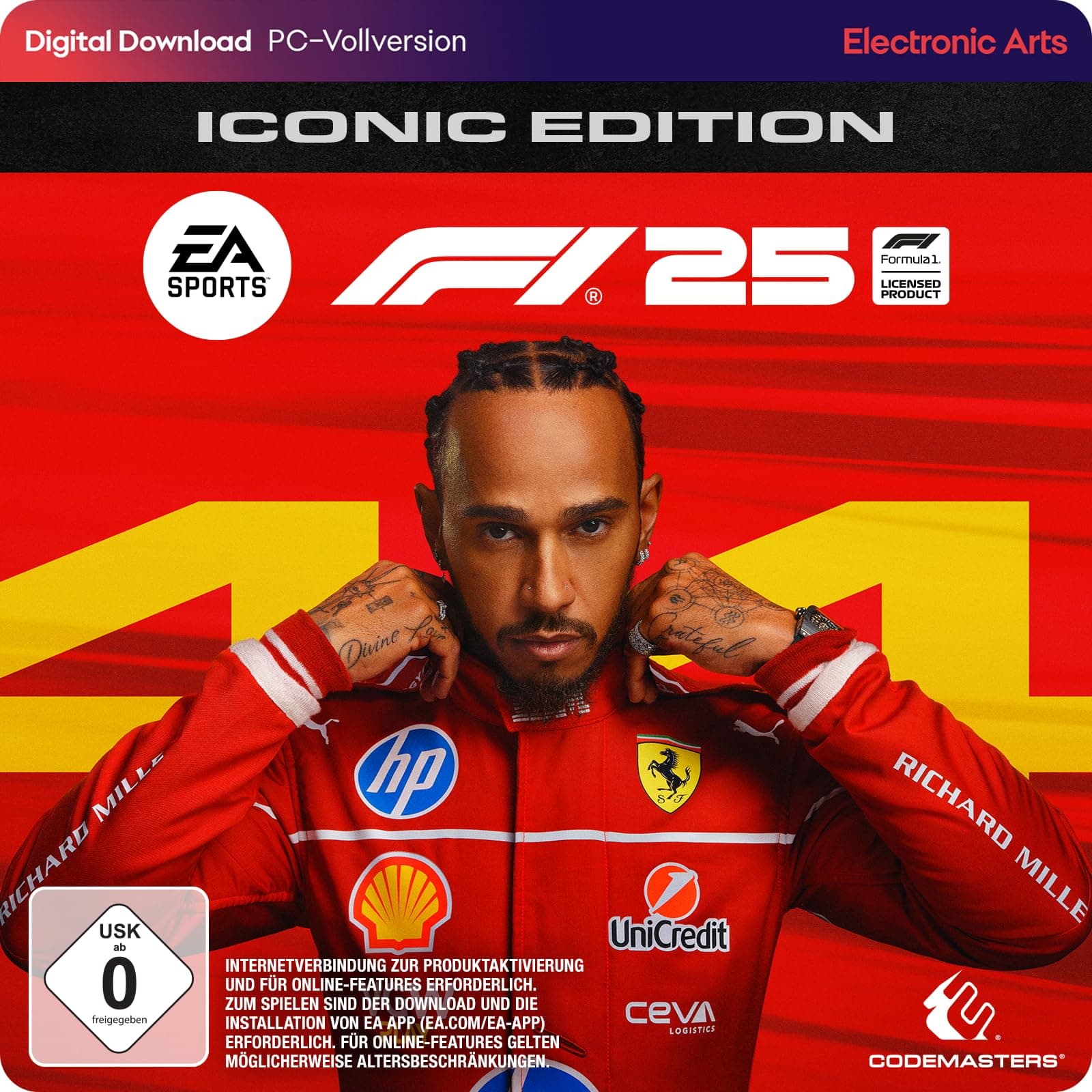 🏎️🎮 F1 25 Iconic Edition PCWin | Download Code EA App | Deutsch PC - Download Code Iconic Edition