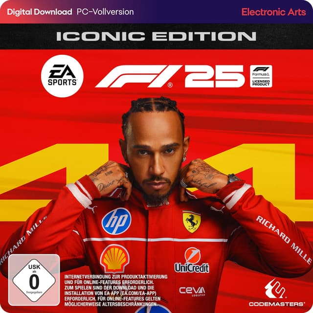 🏎️🎮 F1 25 Iconic Edition PCWin | Download Code EA App | Deutsch PC - Download Code Iconic Edition