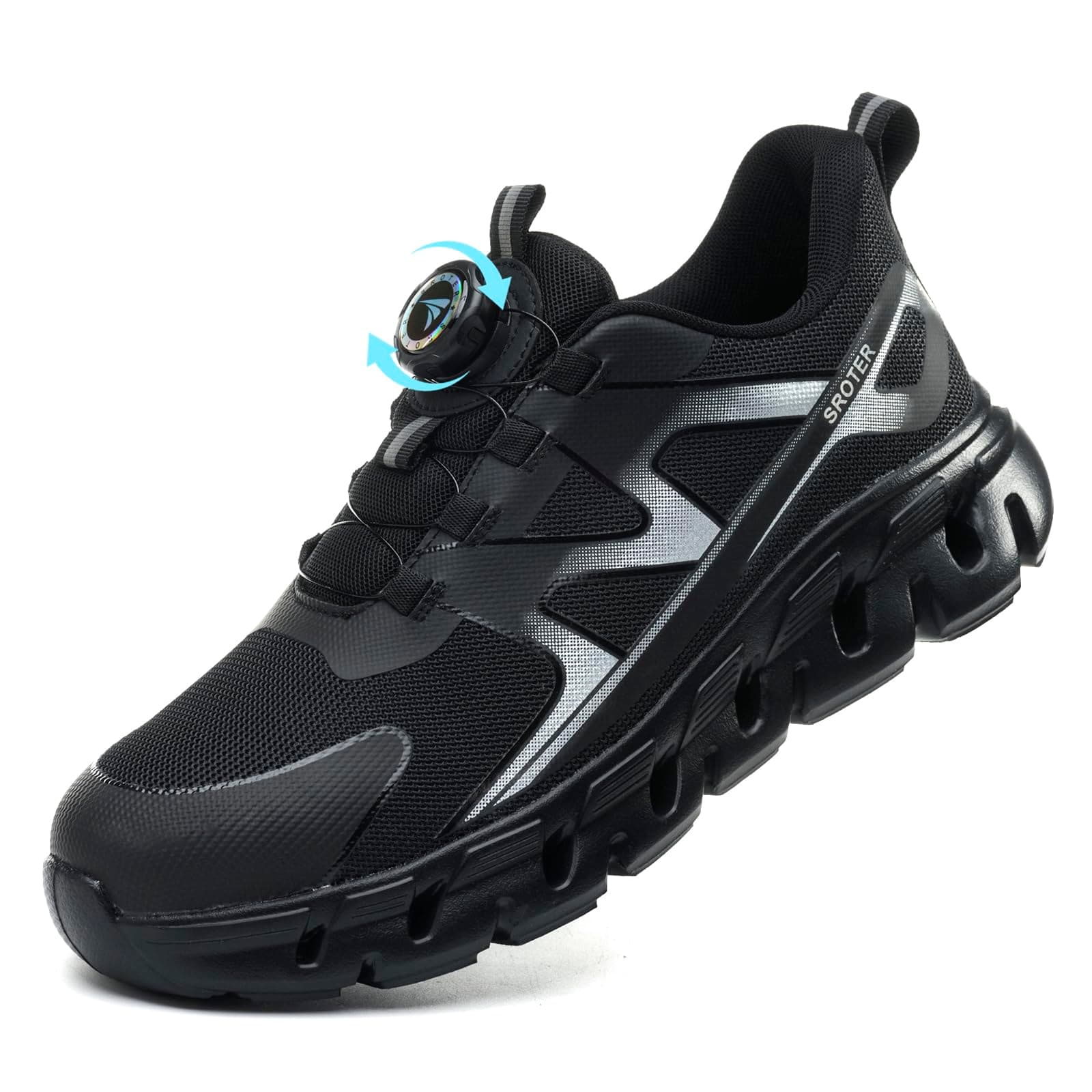 👟 AEKYIWL Sicherheitsschuhe Herren Damen 43 EU Schwarz 🛡️