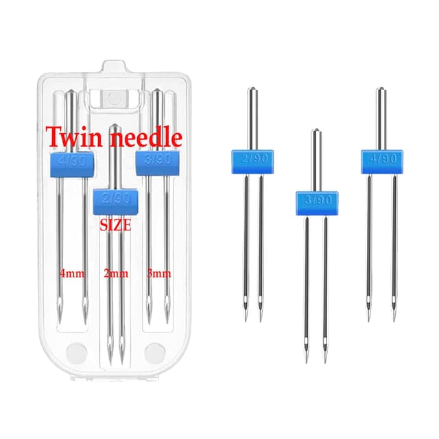 6 Stück Nähmaschinen Zwillingsnadeln für W6 Nähmaschine Zubehör 🧵🧵🧵