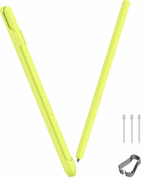 Miimall Kompatibel mit Samsung Galaxy Z Fold 6 Stift 🖊️ [Mit Pen Slot] [3 Stück Silikon Ersatz Spitzen] [Glättes Schreiben] No Bluetooth Kein Aufladen Ersatz Stylus Pen für Galaxy Z Fold 6/5/4/3-Grün 🌿