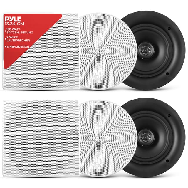 Pyle 13.3cm Deckeneinbaulautsprecher - 150W 🎵🔊