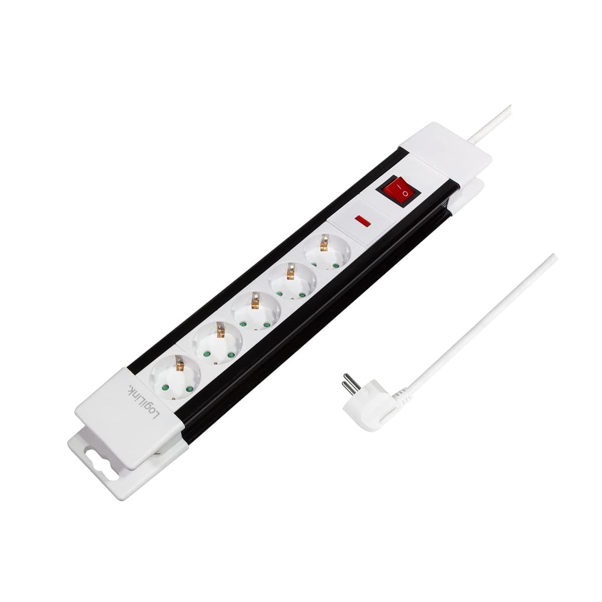 🔌🔌 Spezielles Angebot! LogiLink LPS211 Steckdosenleiste 5-Fach 🛡️