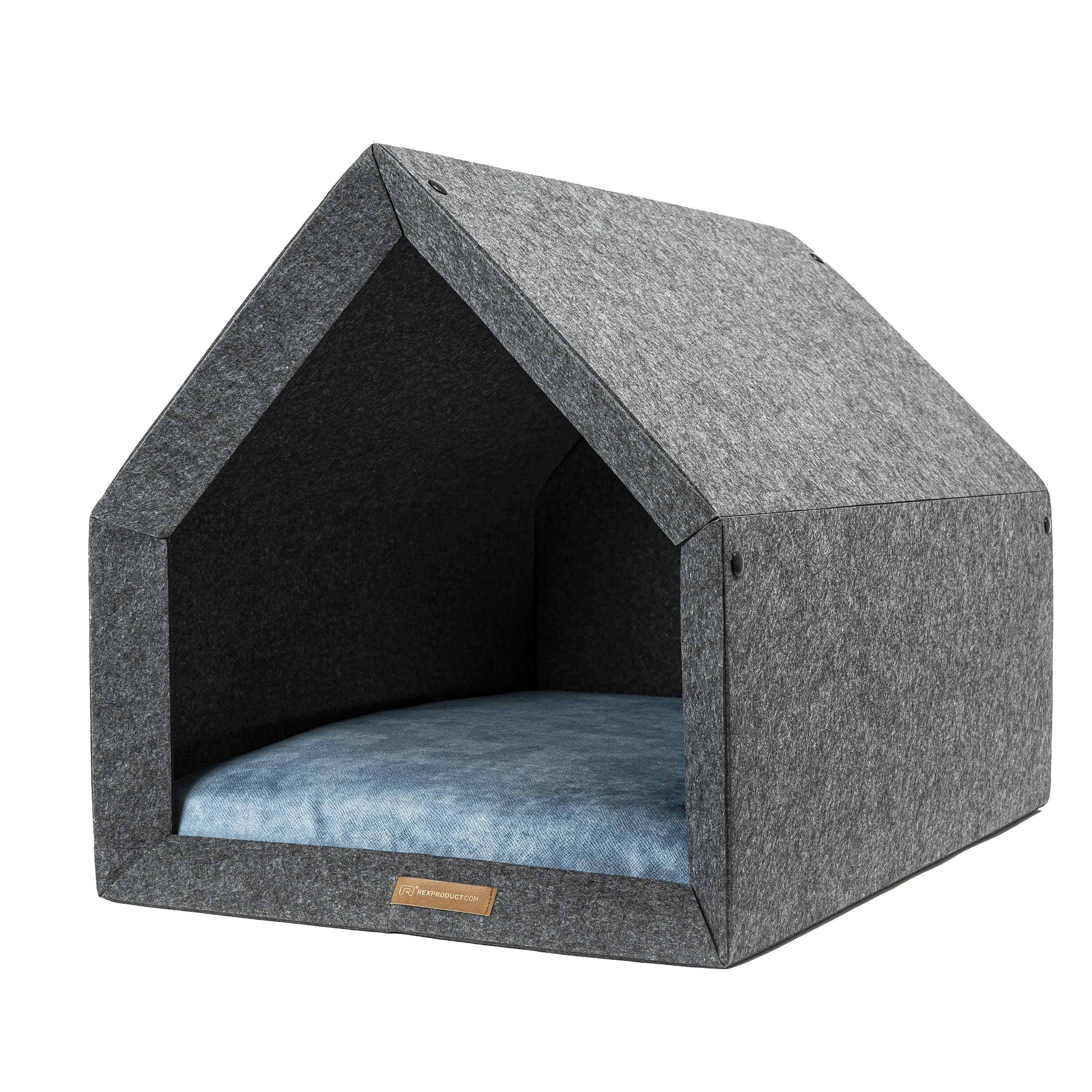 🐾 Rexproduct - PetHome Hundehütte mit Liegefläche und Dach 🏠