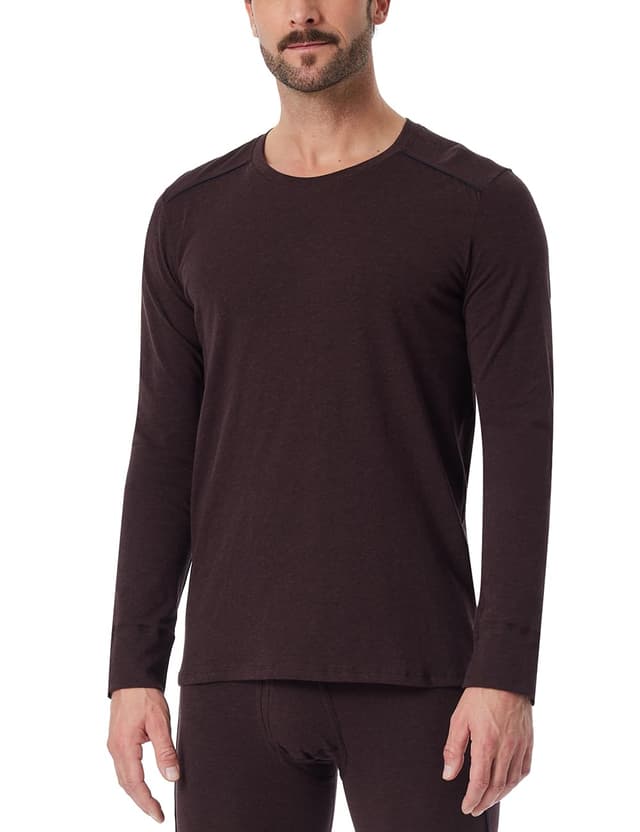 🔥 Super Deal! Schiesser Herren Langarmshirt 3XL Braun-mel. nur 8.3€!