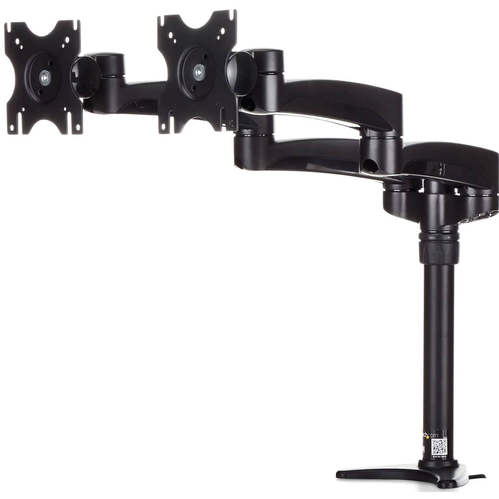 🌟StarTech.com Dual Monitorhalterung mit verstellbaren Armen - Monitor Tischhalterung (12 bis 24") höhenverstellbar 🌈