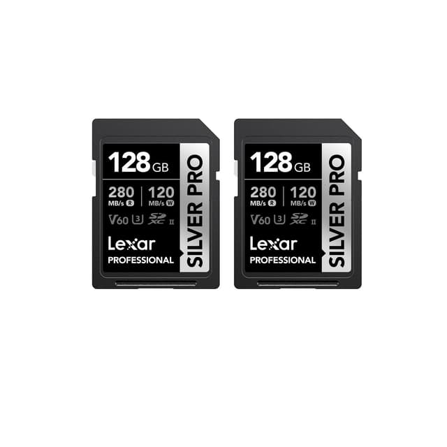 Lexar Silver PRO SD Karte 2x128GB - UHS-II SD Speicherkarte 📸🚀