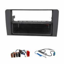 🔊 Tomzz Audio 2403-020 Radioblende Set kompatibel mit Audi A3 8P 8PA Schwarz 🎶