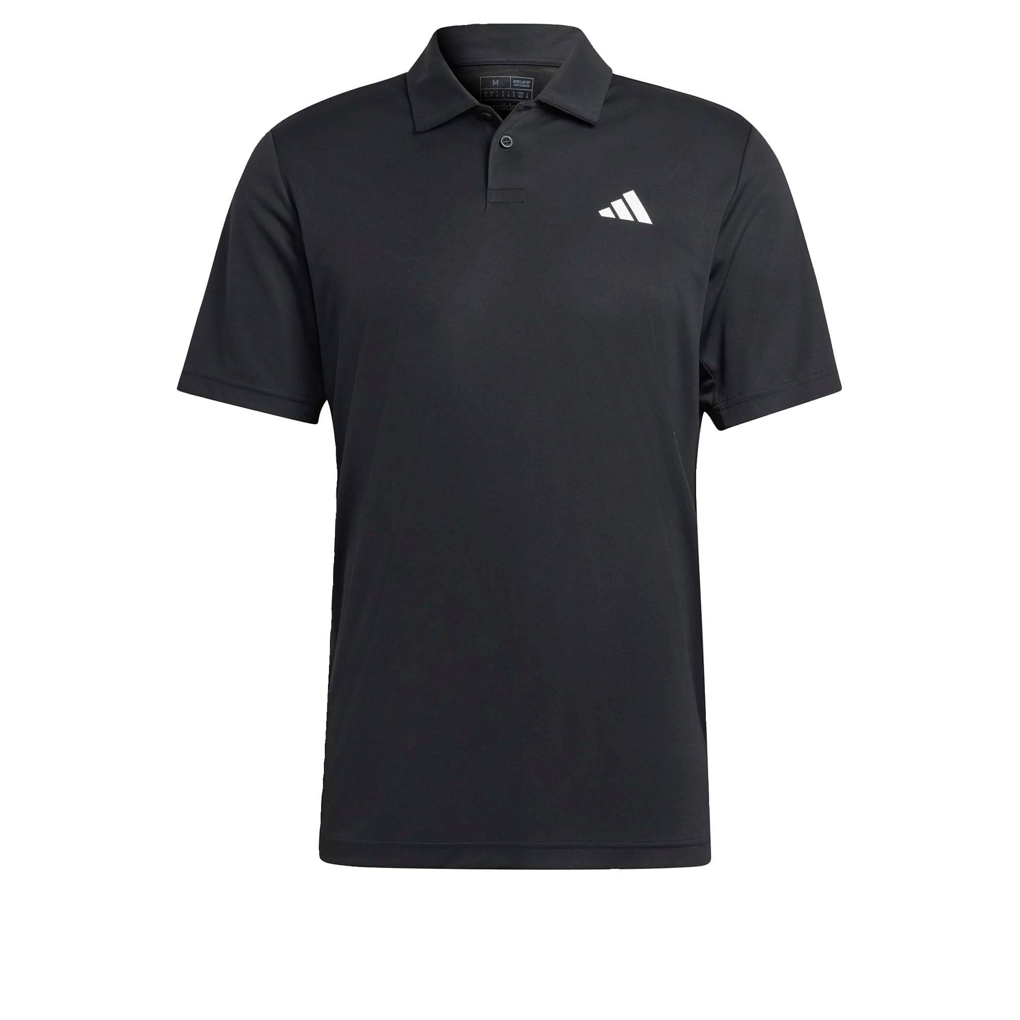 🎾👕 adidas Herren Club Tennis Polo Shirt Poloshirt mit kurzen Ärmeln S Schwarz Angebot!