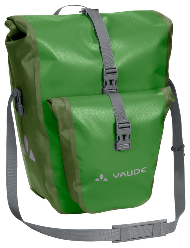 🚲 VAUDE Fahrradtasche für Gepäckträger Aqua Back Plus Single 1 x 25 L - Parrot Green