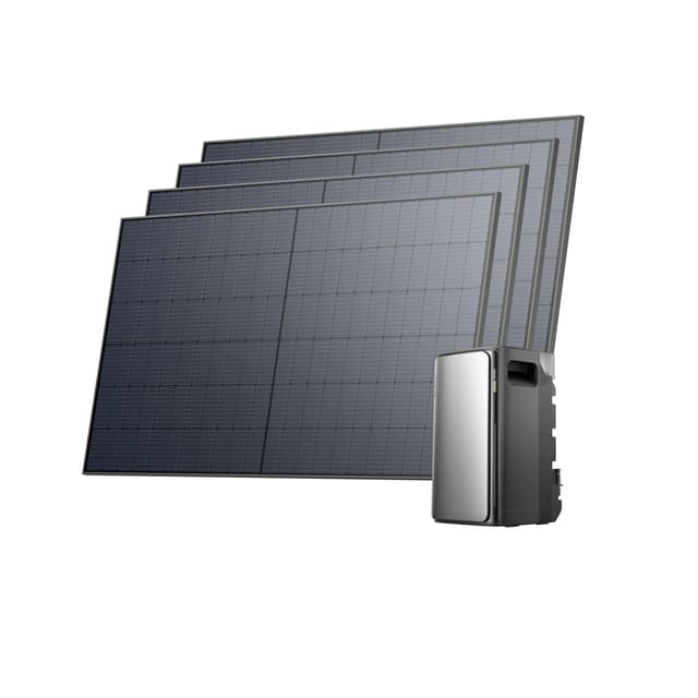 ECOFLOW STREAM Ultra Balkonkraftwerk mit Speicher 2080W, 1,92kWh Speicher für Balkonkraftwerk