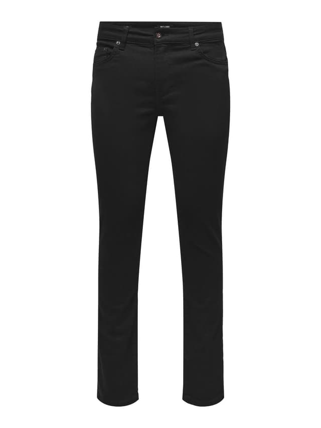 Nur & Söhne Herren Slim Fit Jeans 😎👖 Black Denim - Nur 27.5€!