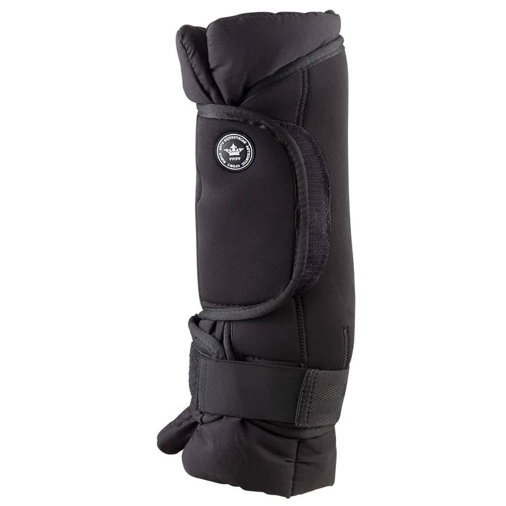 🐴 Angebot: PFIFF Stallgamasche Soft, Steppeinlagen, Gamasche Schwarz Full 🐾