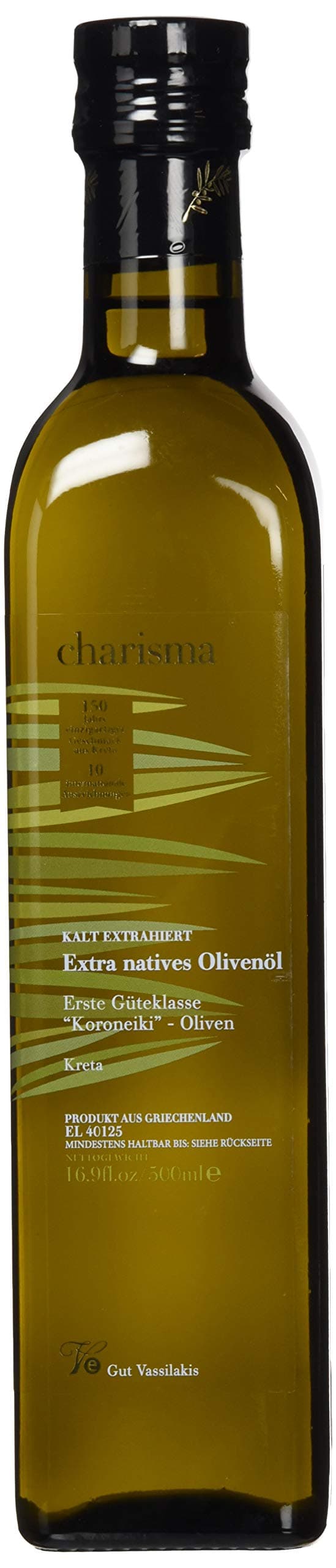 🌿 Charisma Griechisches Extra Natives Olivenöl aus Kreta 500ml 🌿