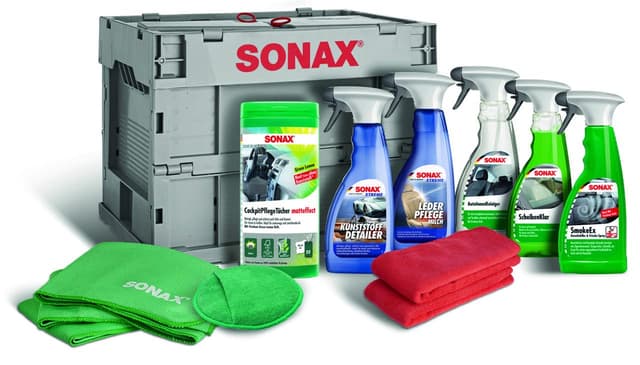 SONAX PflegeBox - Innenraumpflegeset (9-teilig) 🚗✨