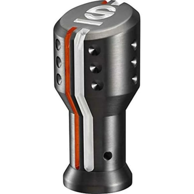 🔥 Reduzierter Preis! Sparco 03736AO Schaltknauf 'Settanta' in Schwarz + Aluminium/Weiß/Orange