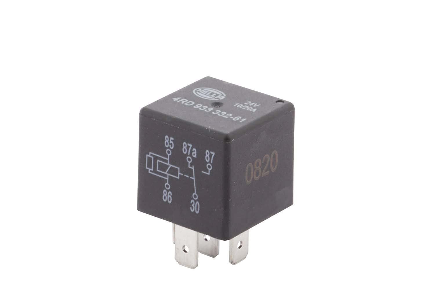 🔥 SUPER ANGEBOT! 🔥 HELLA 4RD 933 332-611 Relais, Arbeitsstrom - 24V - 5-polig