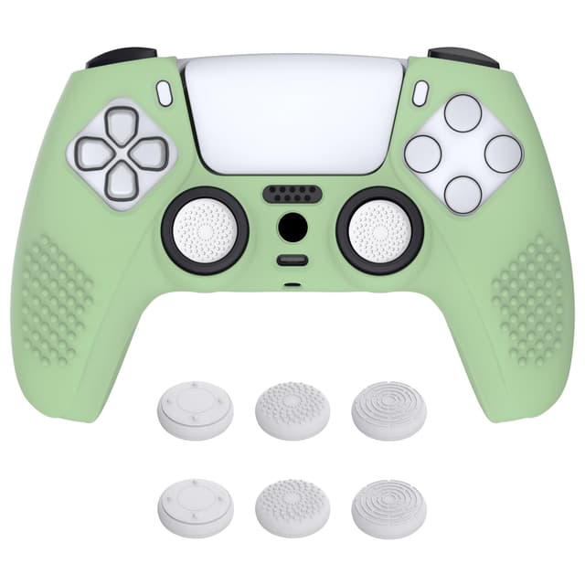 🎮 eXtremeRate PlayVital Schutzhülle für PS5 Controller - 6 Stück Aufsätze 🎮