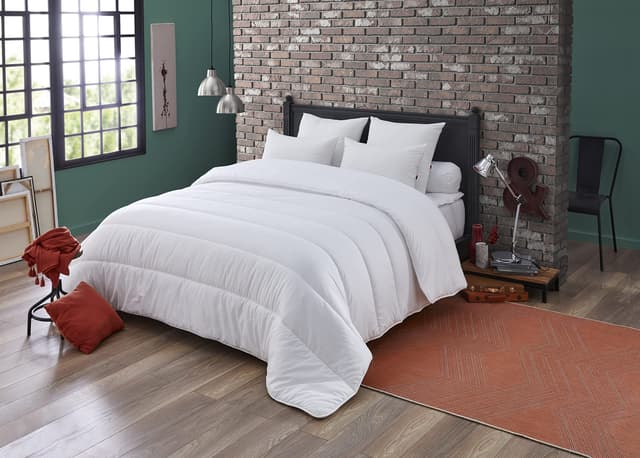 DODO 29441 Saniprotect-Steppdecke, Polyester, weiß, 220/240 🛌🌙