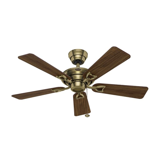 🌀🌞 HUNTER FAN Seville 112 cm Deckenventilator - Antikes Messing 🌳🌬️