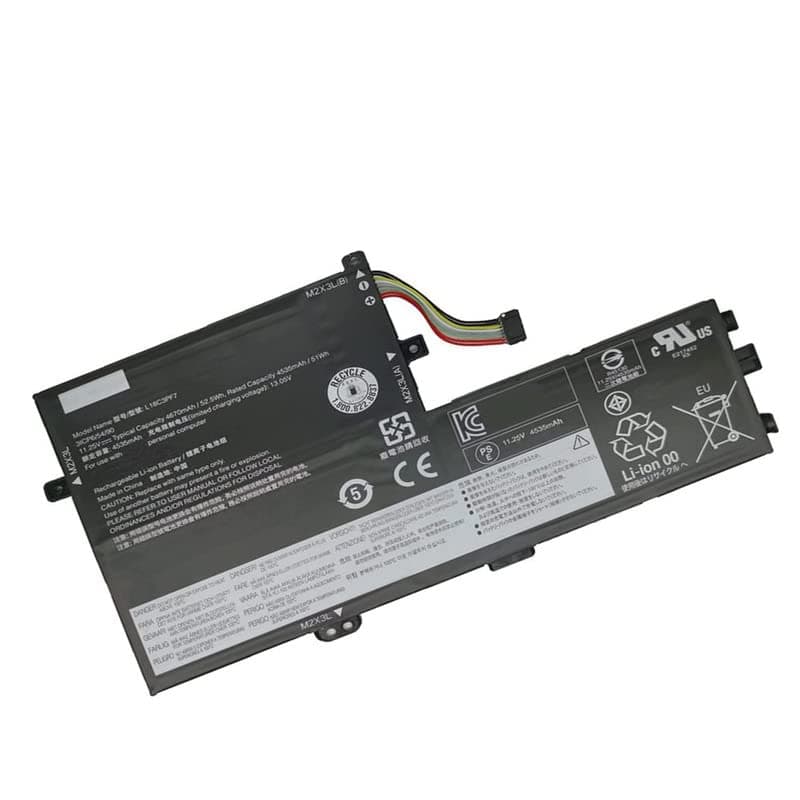 🔋💻 WXKJSHOP Ersatz Akku für IdeaPad S340-14IML/14API/14IIL/14IWL C340-15IWL/15IIL S340-15IWL/15API/15IIL Flex-15IWL/15IML/15IIL Series