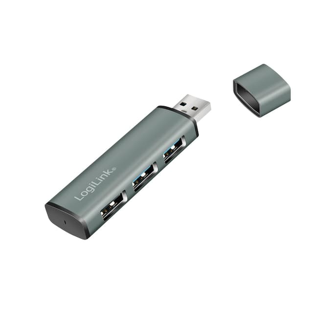 🔌 LogiLink USB 3.2 (Gen2) 3-Port Hub aus Aluminiumgehäuse 🚀