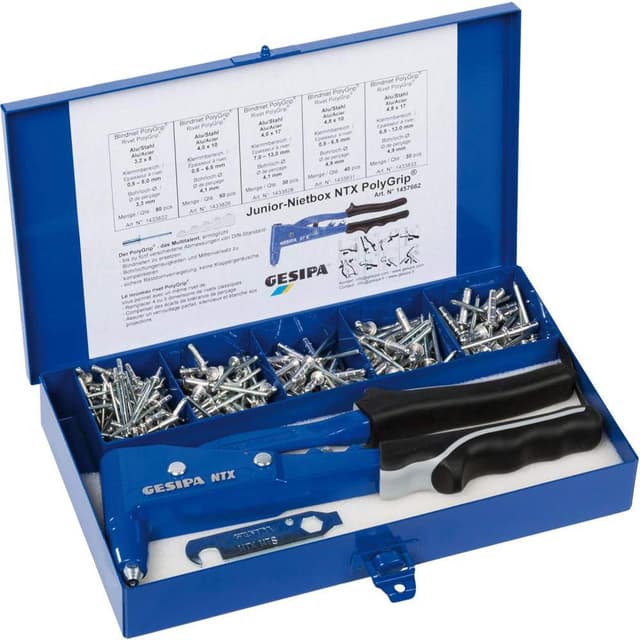 Angebot: Gesipa Junior-Box mit Polxgrip-Blindnieten