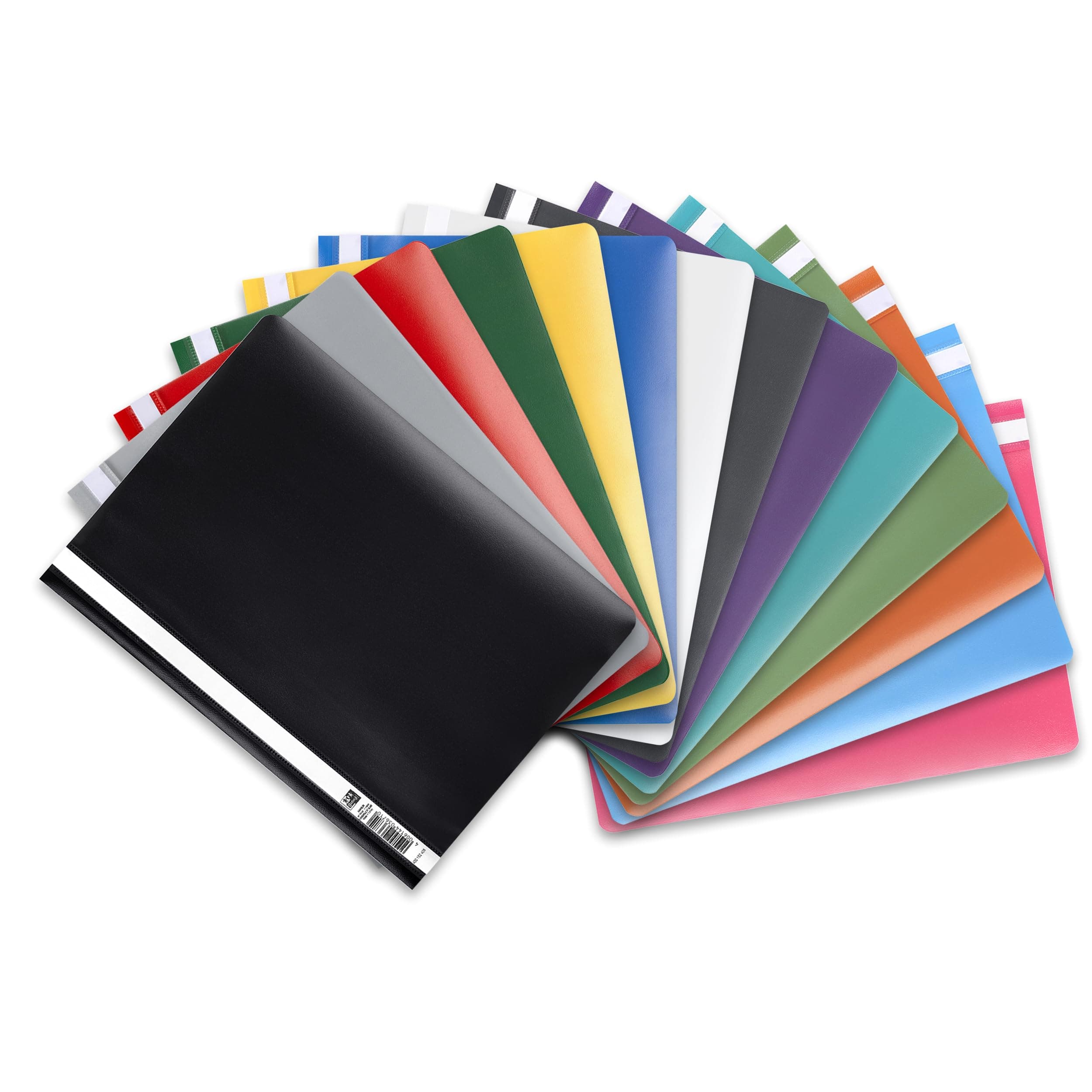 Angebot: Oxford Schnellhefter A4 aus Kunststoff, farbig sortiert, 14 Stück 🌈