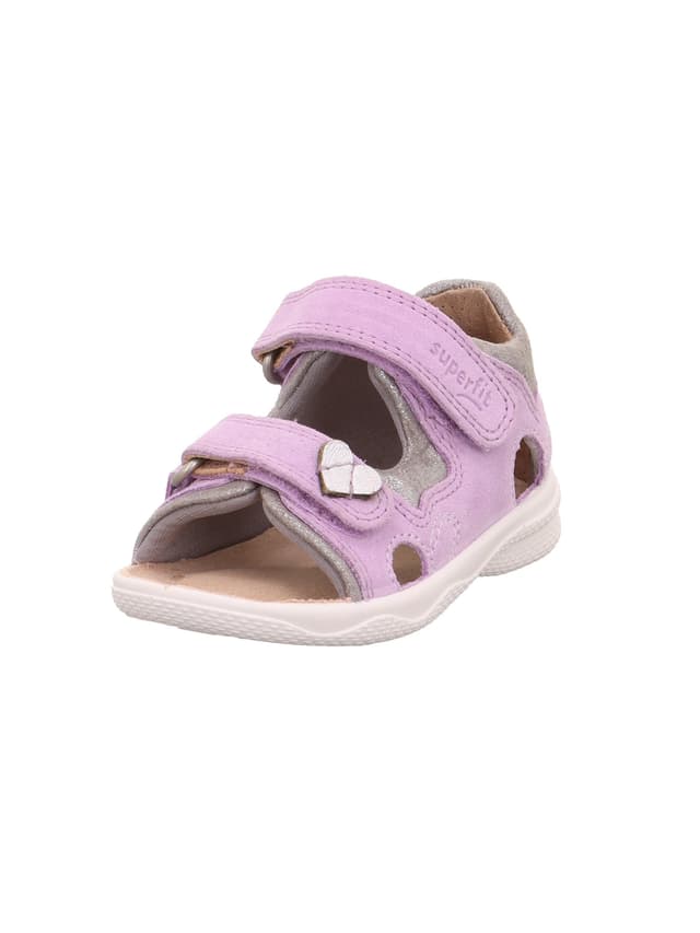 🌟 Superfit Mädchen Polly Sandale 21 EU Lila Silber 8500 Angebot! 🌟