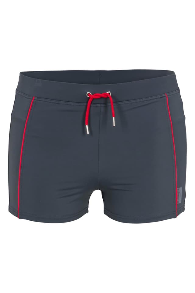 🔥 50% Rabatt! Fashy Herren Badehose Basic Badeshorts 6 Grau