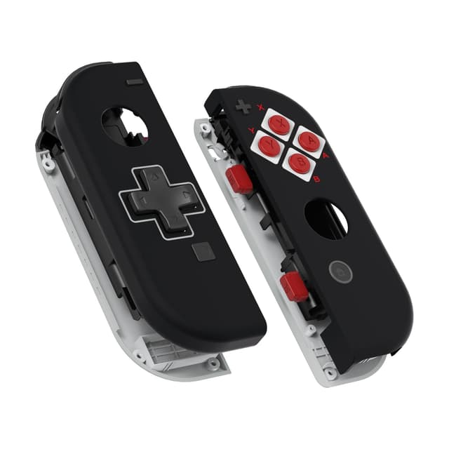🎮eXtremeRate DIY-Ersatz Case&Buttons für Switch Joycon - Classic NES Stil D-Pad
