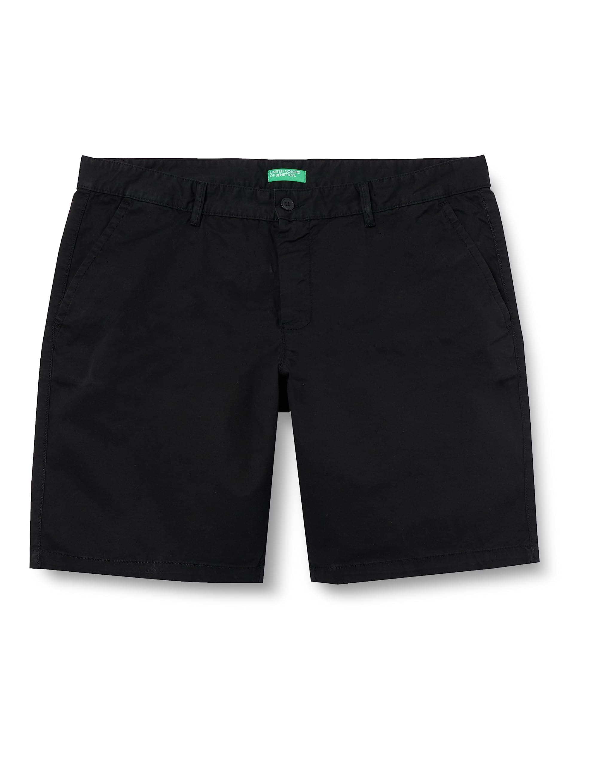 🔥 Angebot: United Colors of Benetton Herren Shorts 50 Schwarz 48