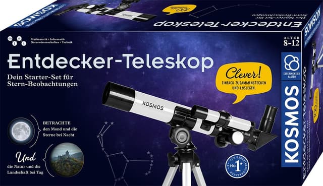 🌌 Entdecker-Teleskop: Experimentierkasten 🌠