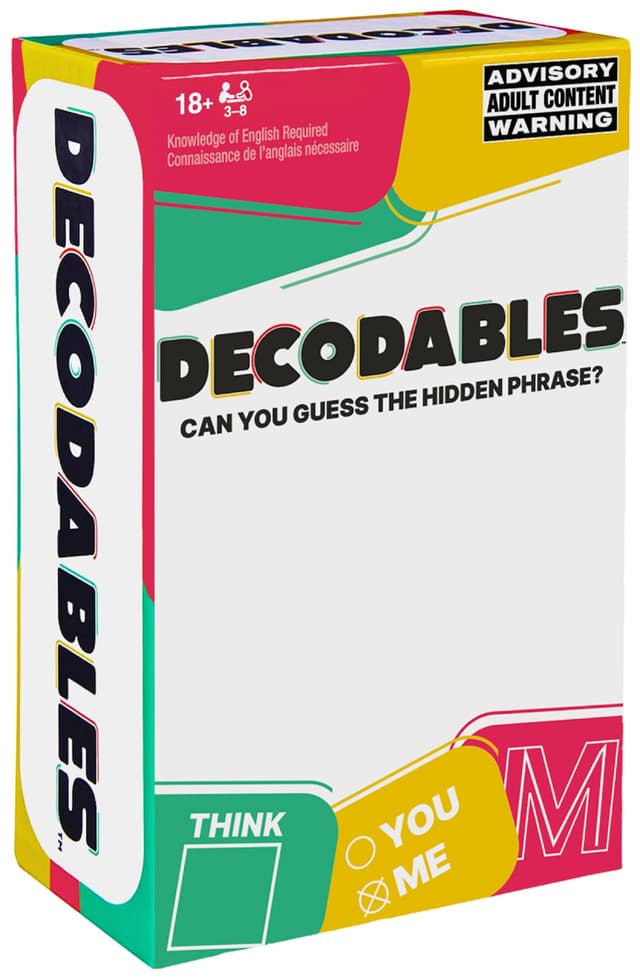 🔍🔓 Spin Master Games Decodables - Ein hysterisches Erwachsenen-Partyspiel