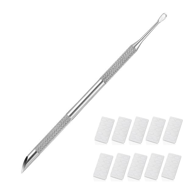 🌟 2 Stück Nagelhautschieber & Cuticle Pusher Set 🌟