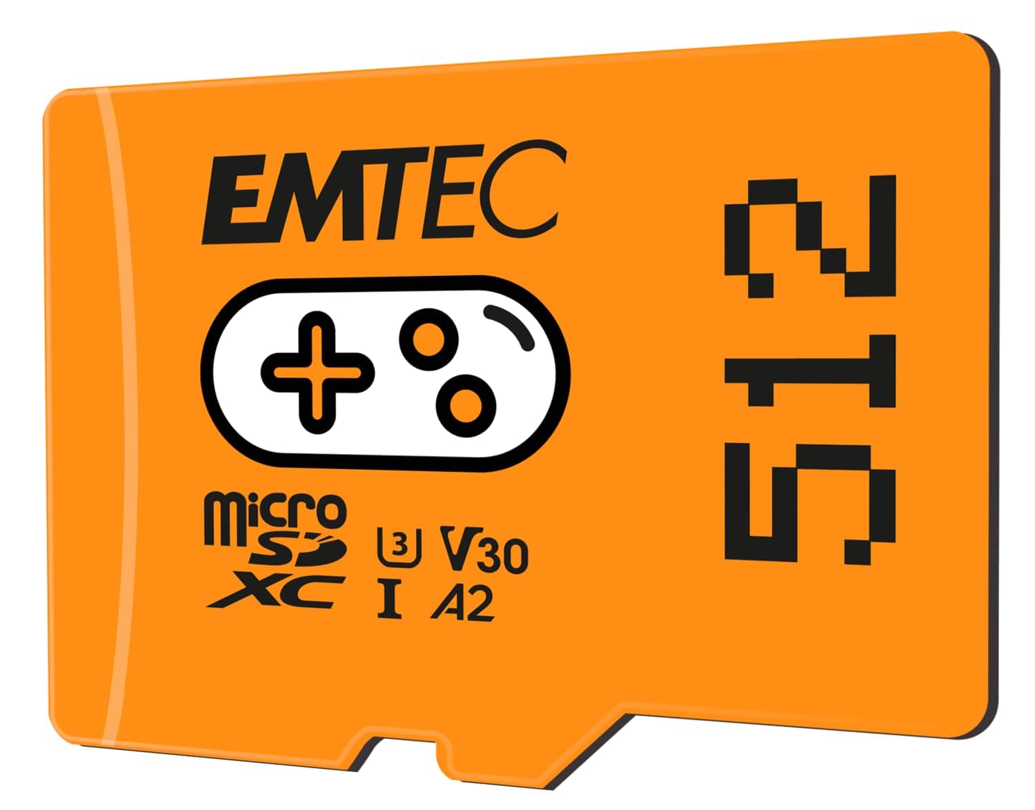 🎮 Emtec Gaming ECMSDM512GXCU3G MicroSD-Karte, 512 GB, Orange 512GB 🚀
