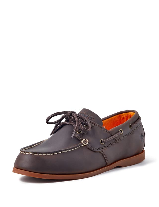 👞🌲 Timberland Herren Cedar Bay 2 Eye Boat Shoe 45.5 EU Weit Dk Brown Full Grain Deal - 30% Rabatt! 🎉