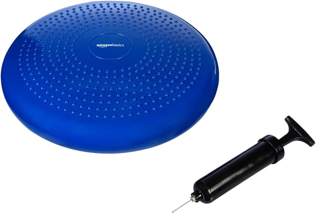 🔵 Amazon Basics Schwarzes Rundes Balancekissen - Tolles Angebot!