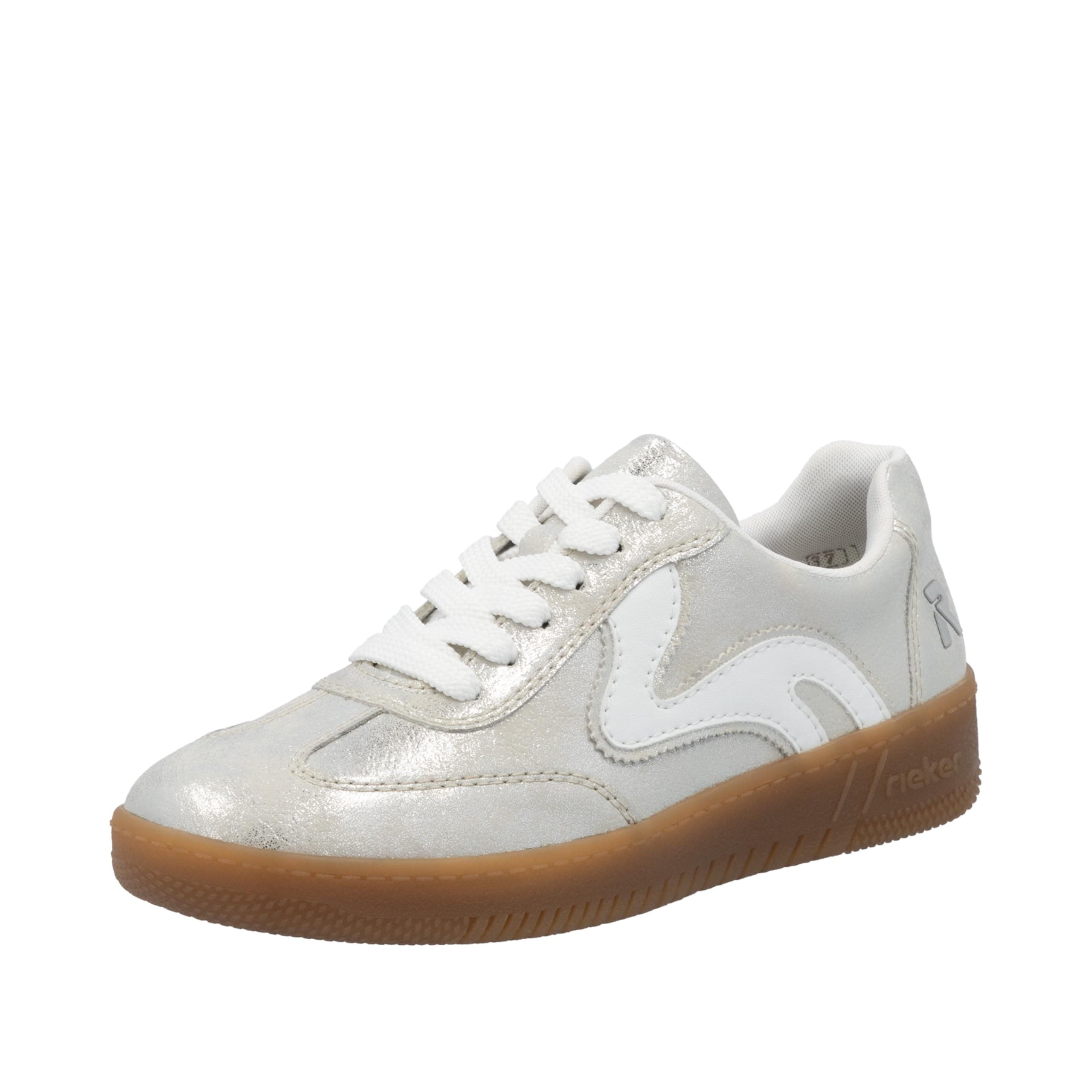 👟 Deal! Rieker Damen M5512 Sneaker Low 41 EU Metallic