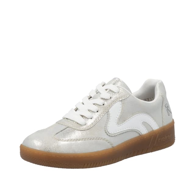 👟 Deal! Rieker Damen M5512 Sneaker Low 41 EU Metallic